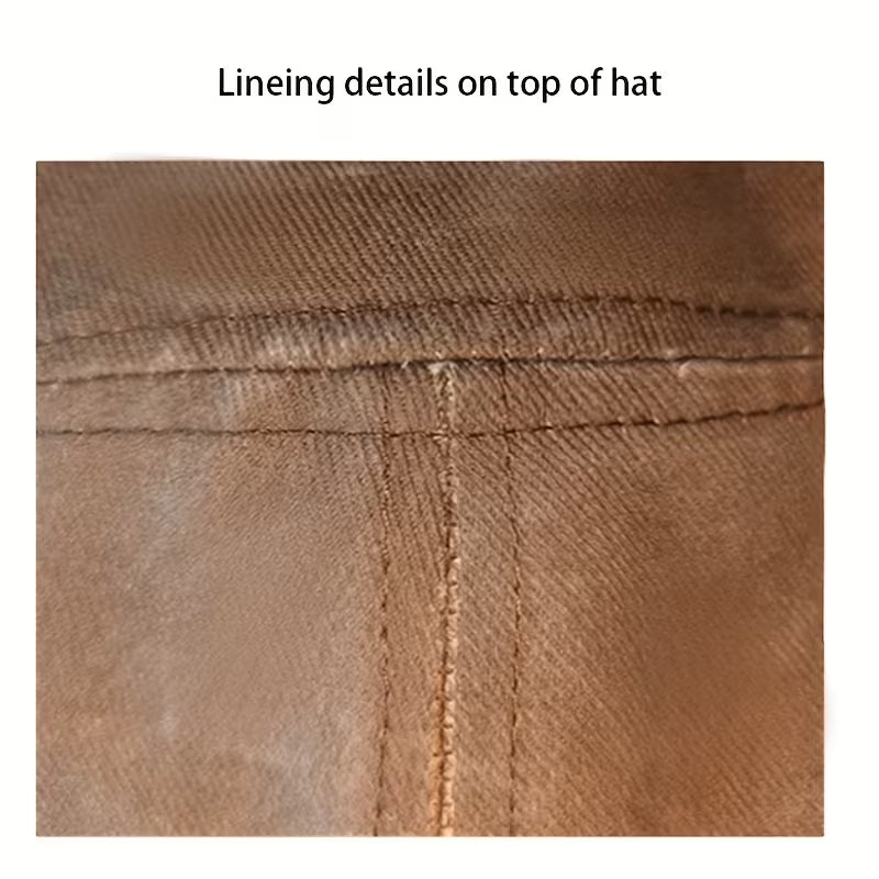 Washed Cotton Flat Cap Beige