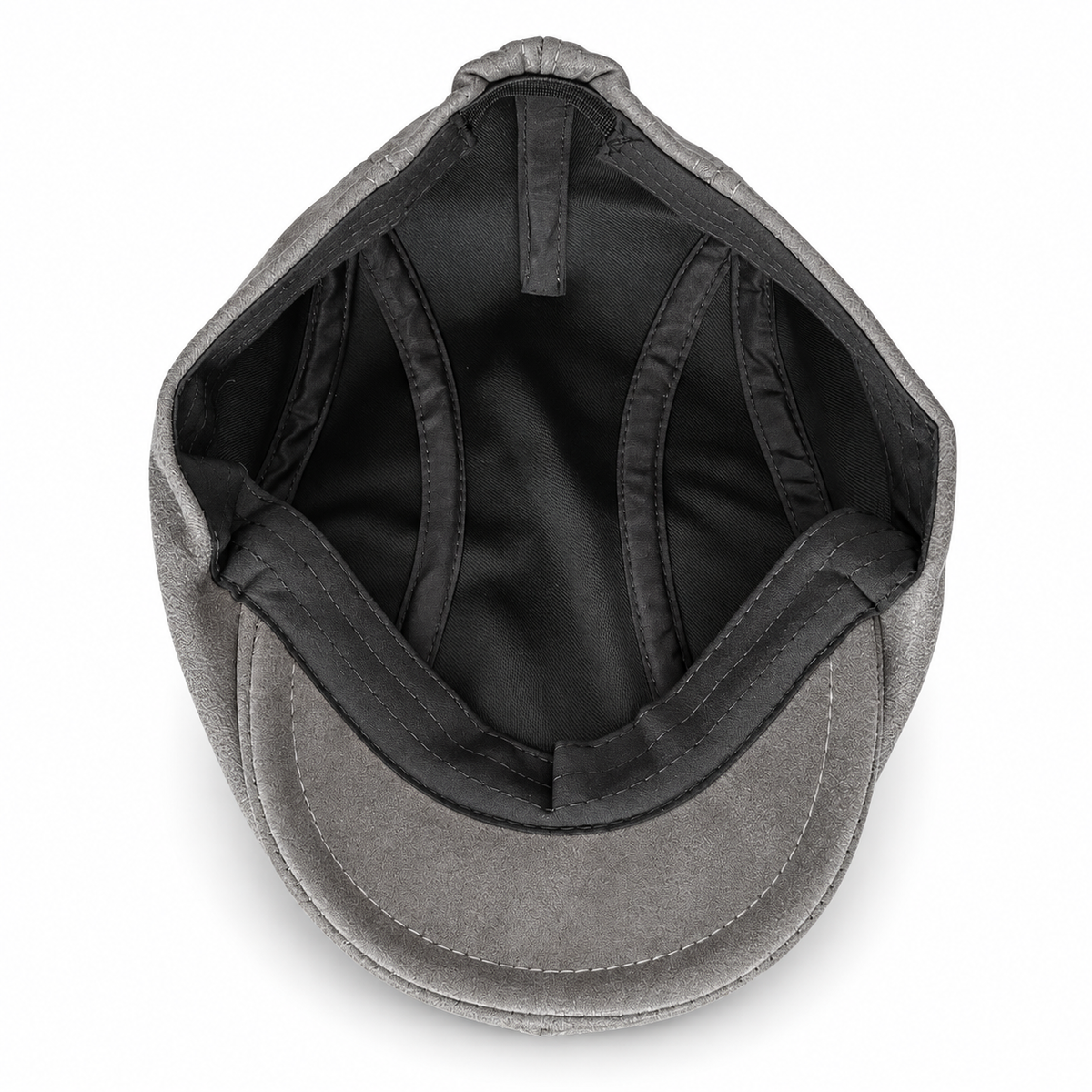 Faith Duckbill Flat Cap – Grey