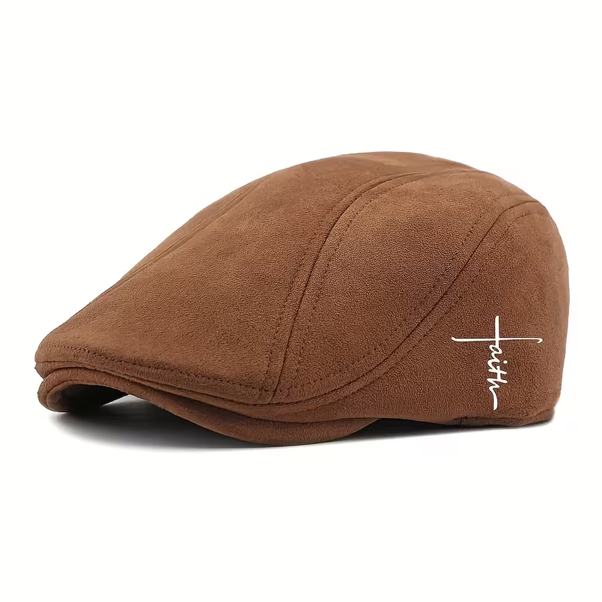 Faith Duckbill Flat Cap – Khaki