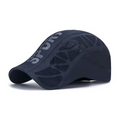Quick-Dry Sport Flat Cap – Navy